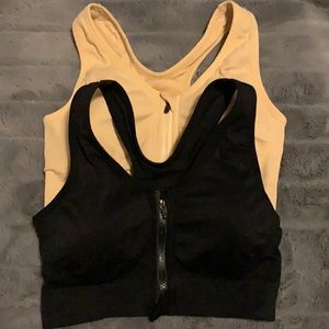 COPY - Post surgical zip front bras small